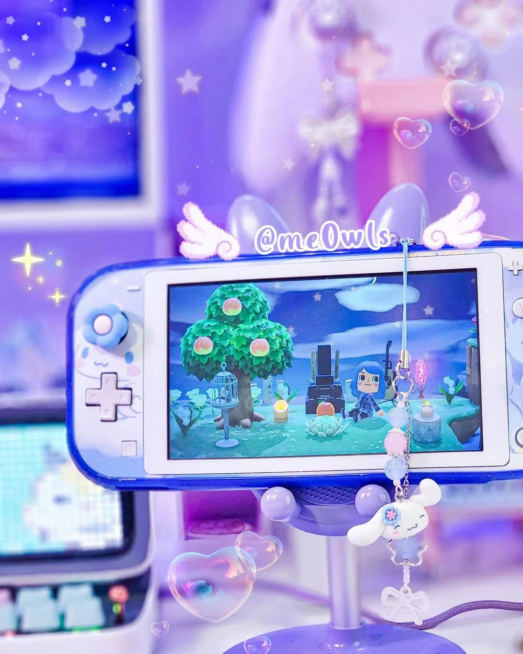 nintendo switch lite blue case