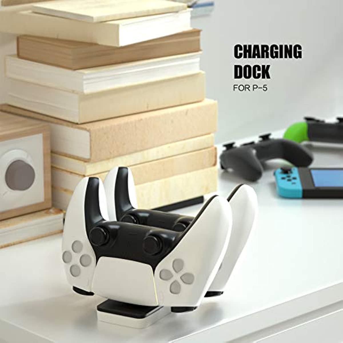 PS5 Controller Charger, Playstation 5 Controller Charger Dock, Playstation 5 Controller Accessories