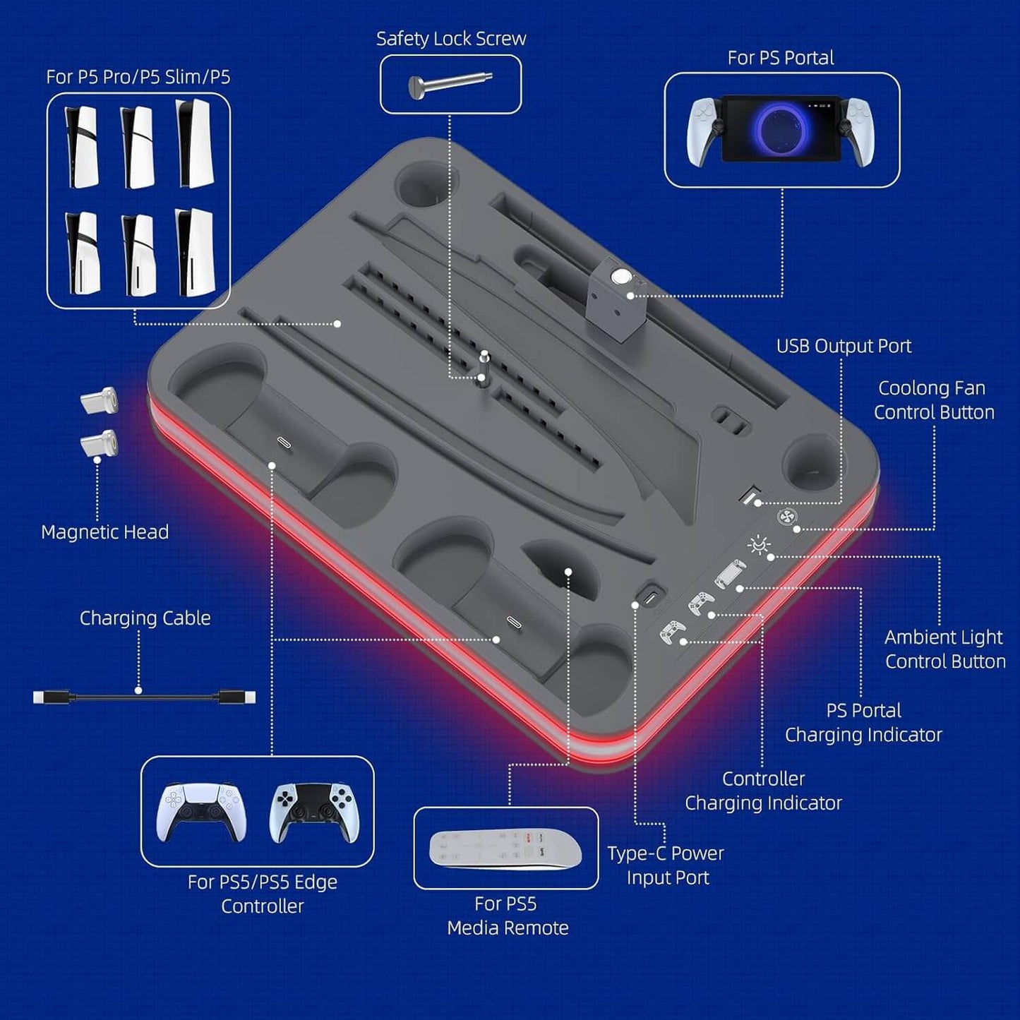 PS5 Pro Docking Station