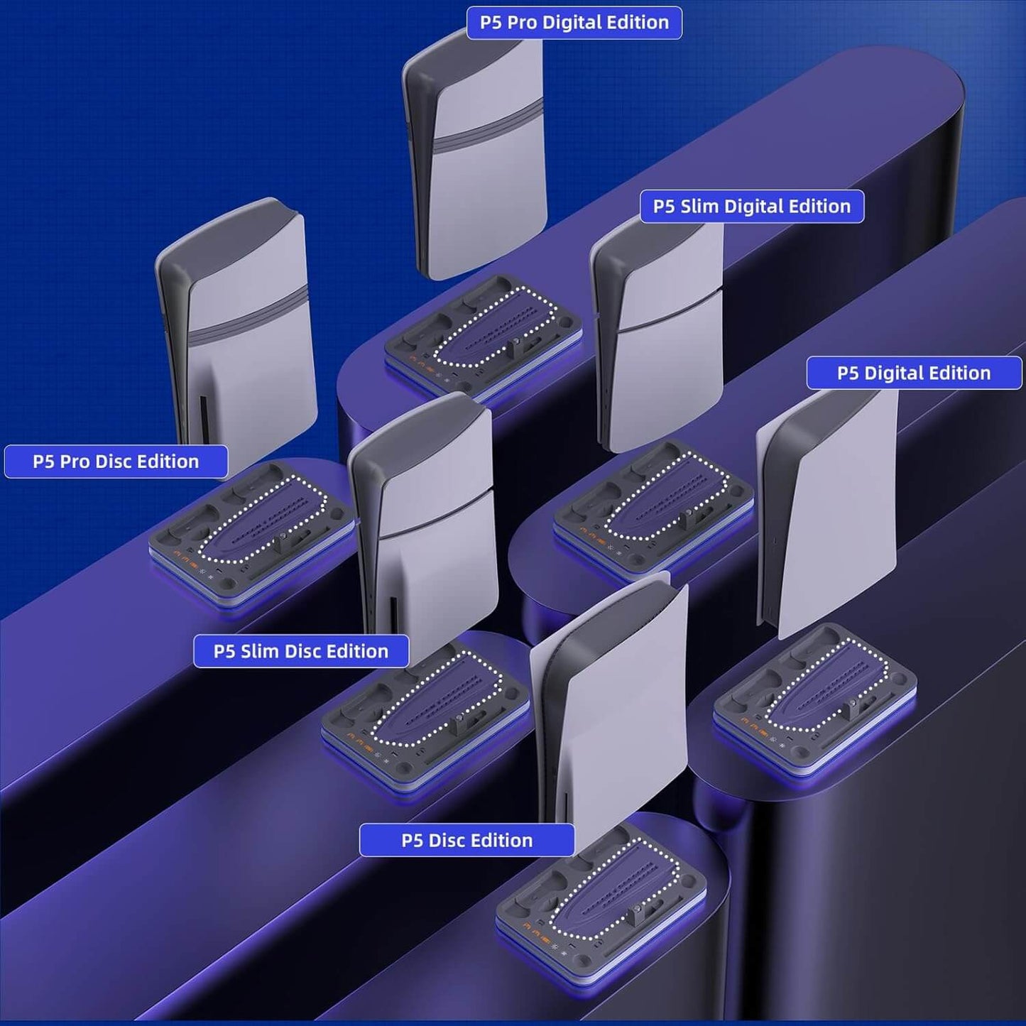 PS5 Pro Cooling Stand