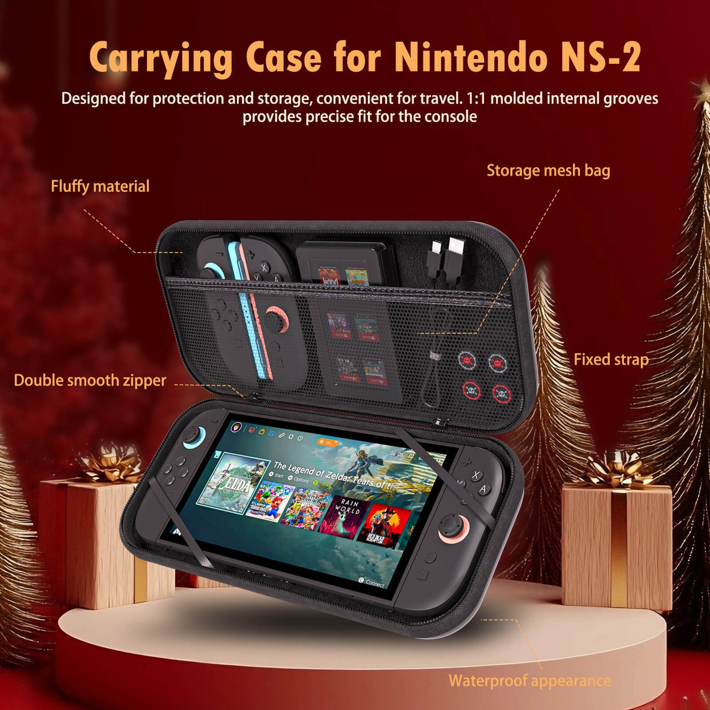 Switch 2 Accessories 14-in-1 Travel Bundle