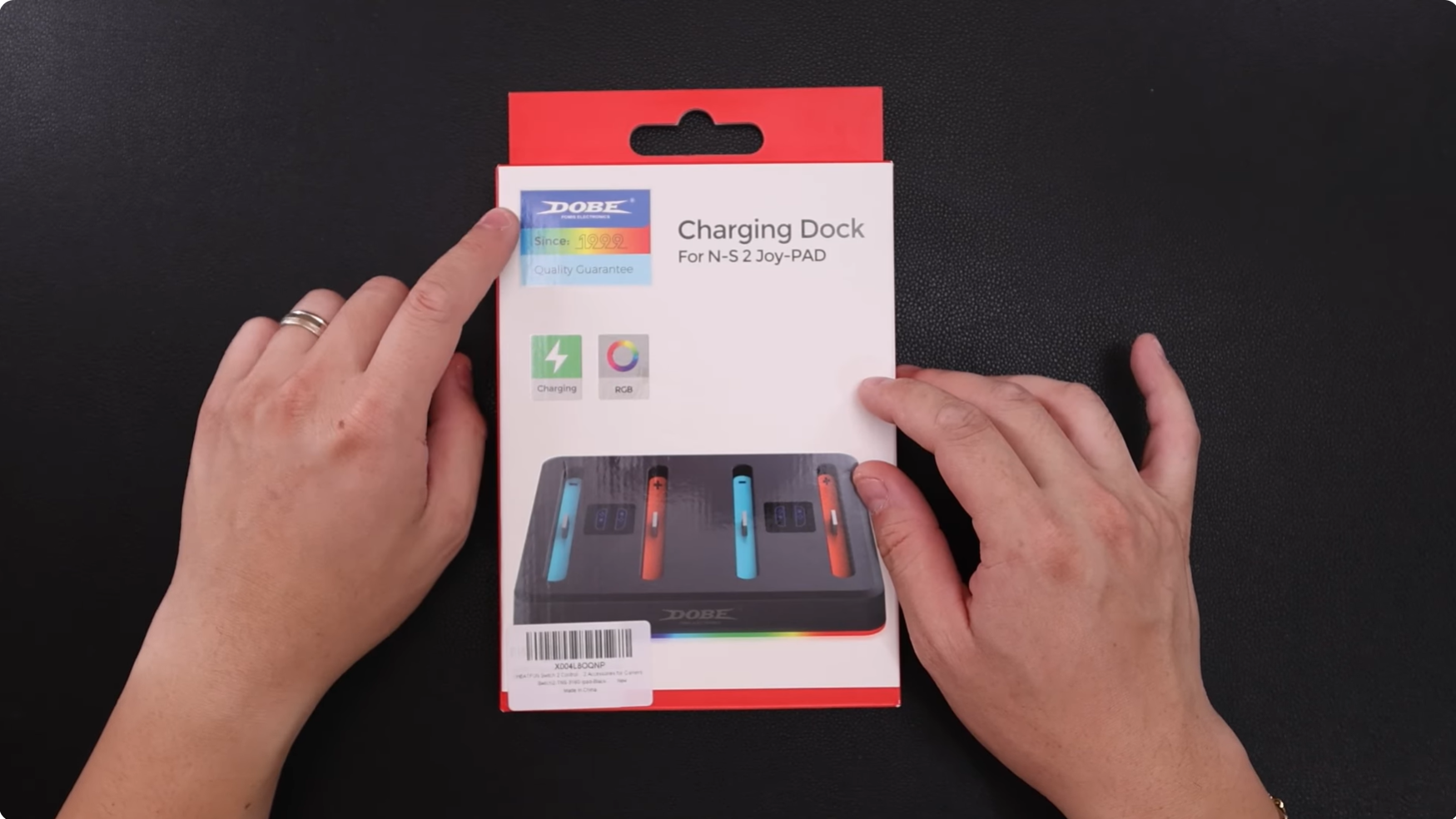 Load video: Unboxing Switch 2 Joycon Charger