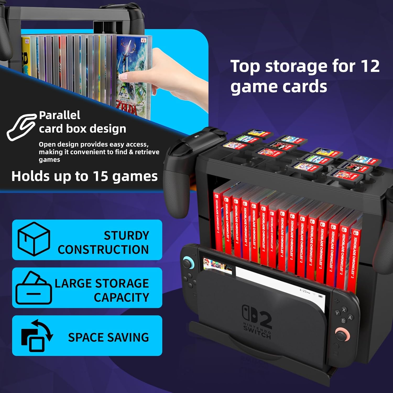 nintendo switch 2 storage stand