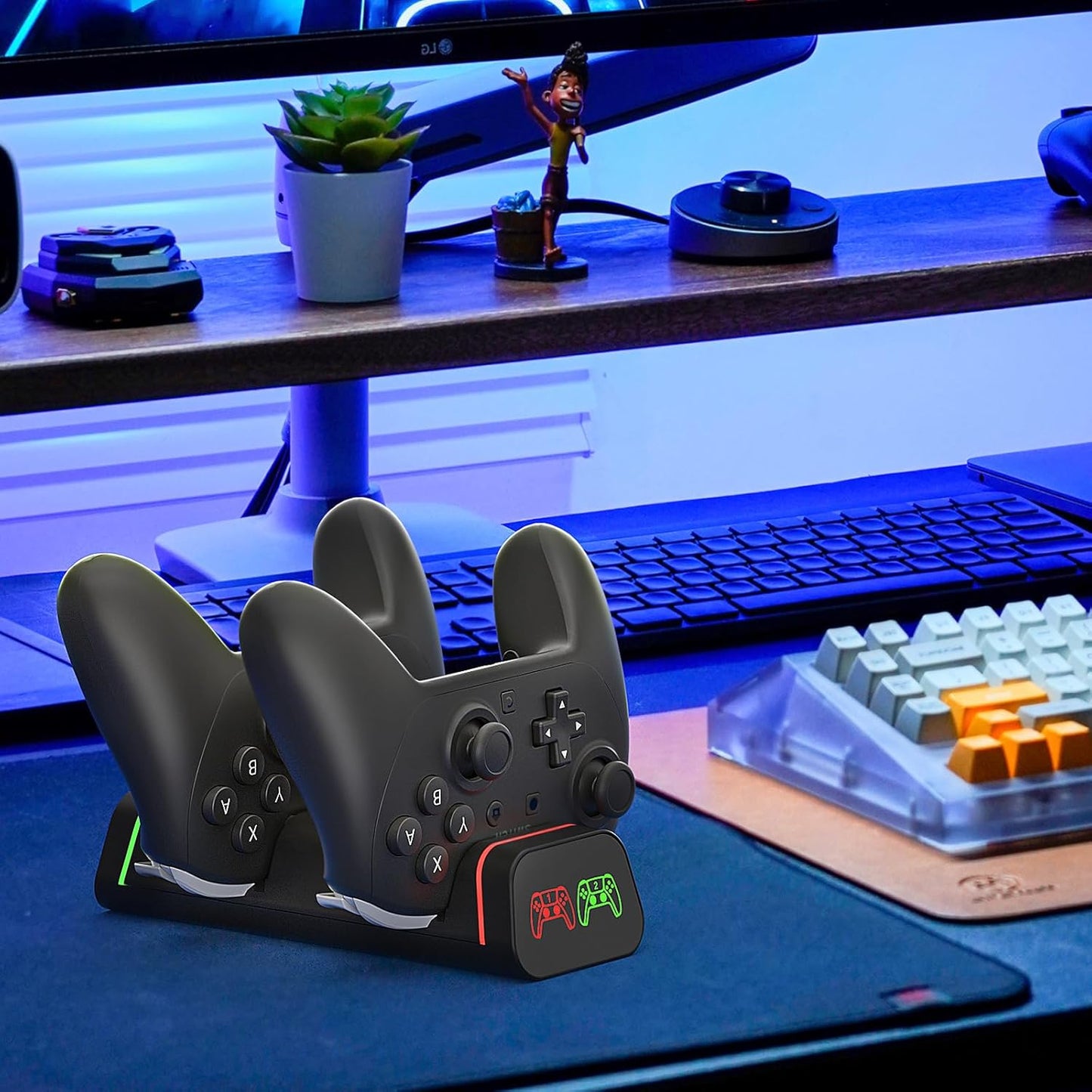 nintendo switch controller charger dock