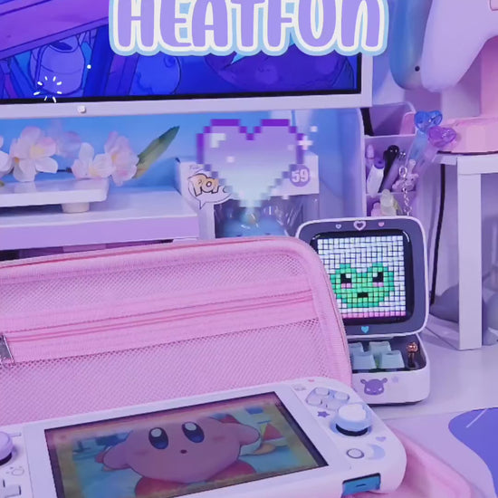 nintendo switch lite case white