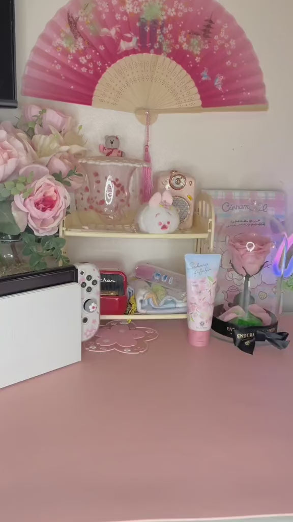 nintendo switch oled pink case kirby