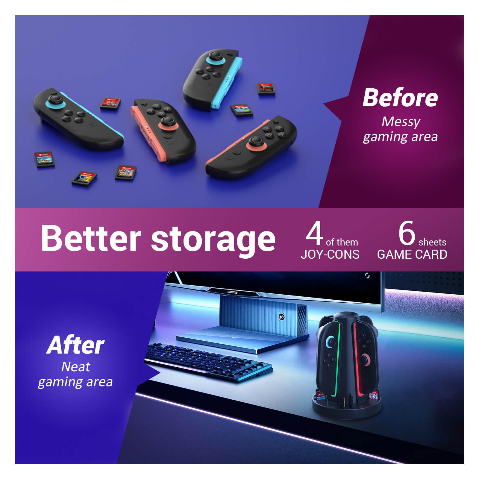 nintendo switch 2 joycon charger