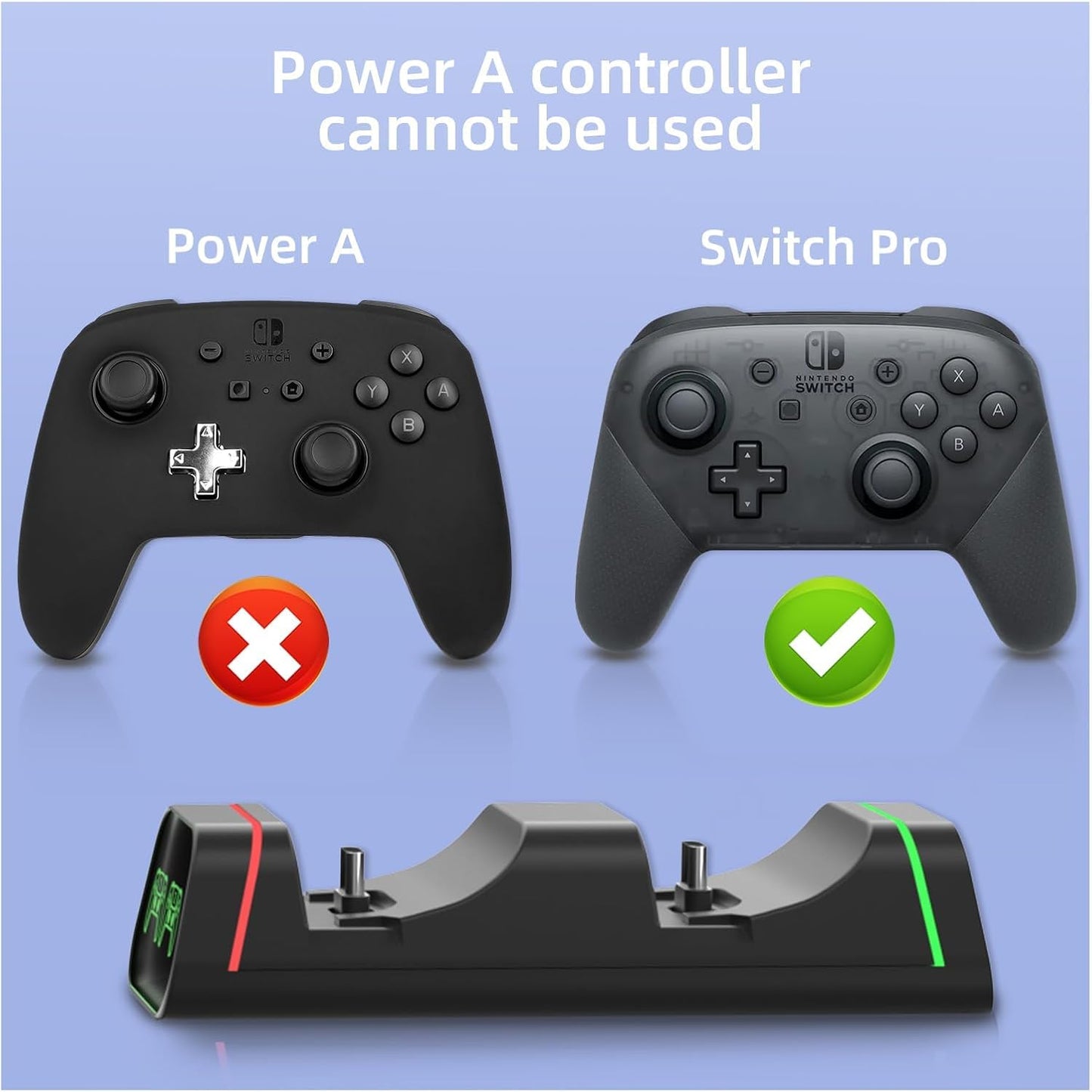 switch 2 pro controller charging dock