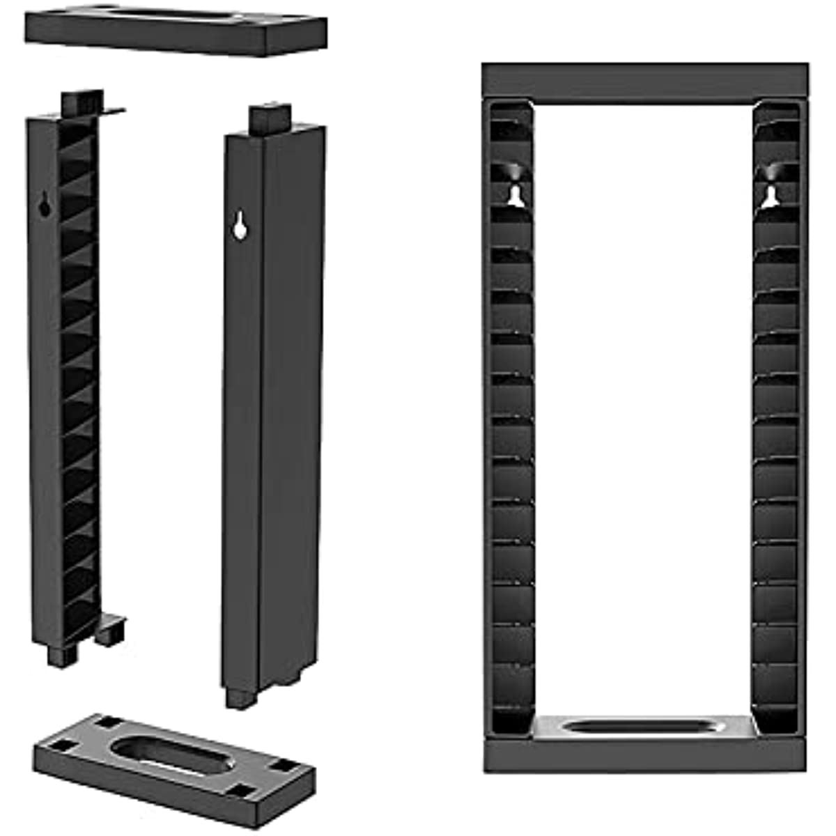 Xbox Game Card Case Storage Wall Mount, Xbox One Game Card Box Storage Stand Wall Mount Compatible with PS5 PS4 Games Xbox Series X/S Games (14 Game Boxes)