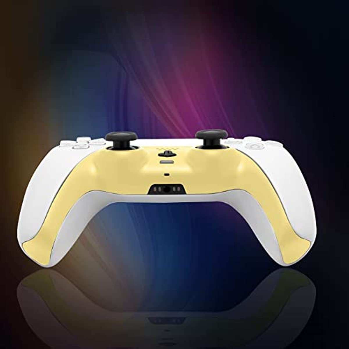 PS5 Controller Faceplate, PS5 Yellow Accessories, Decoration for PS5 Dual Sense Controller - Light Yellow