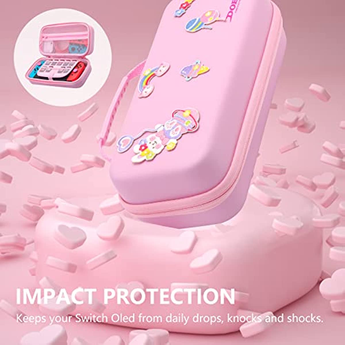 nintendo switch oled shockproof case