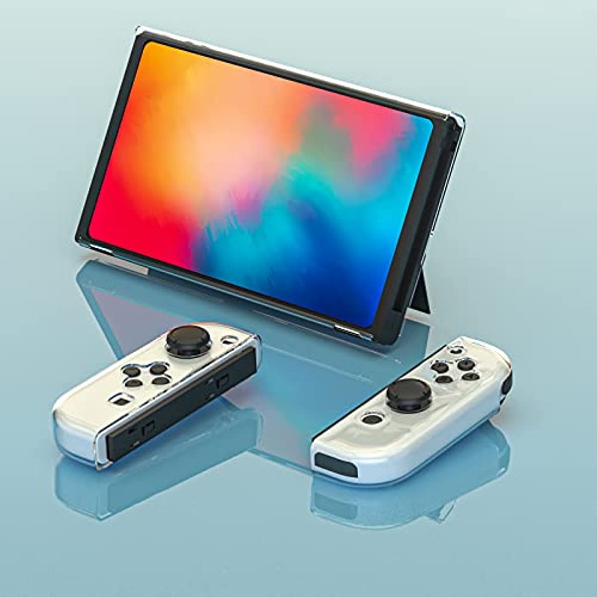 nintendo switch oled case with joy con covers