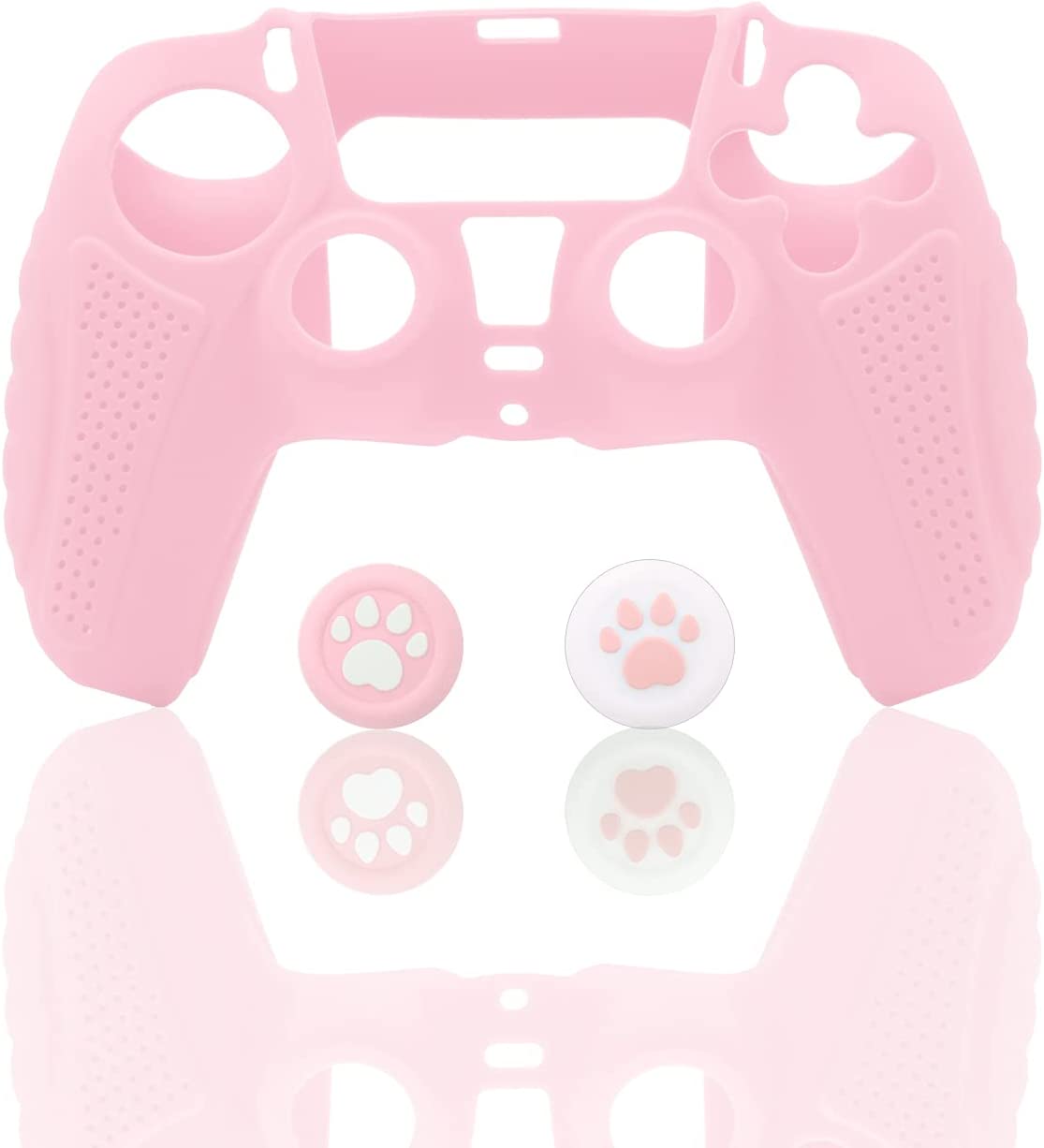 pink ps5 controller skin