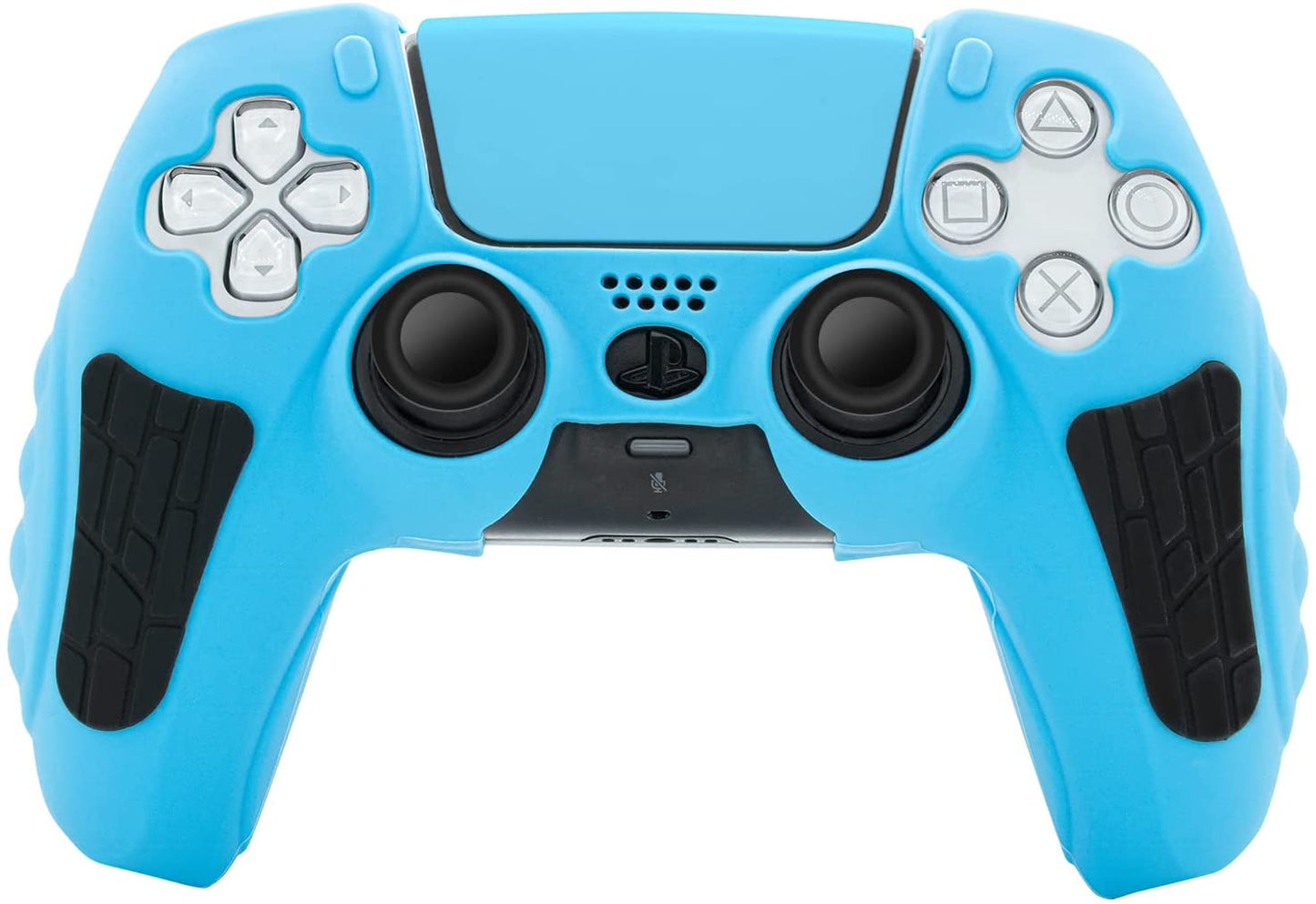 blue ps5 controller skins