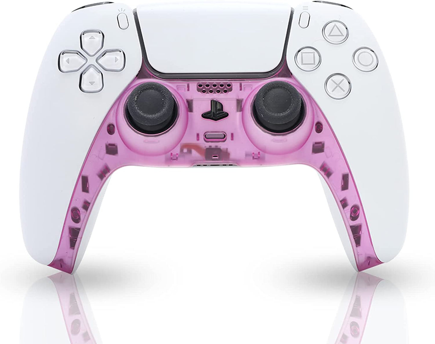 PS5 Controller Faceplate, PS5 Yellow Accessories, Decoration for PS5 Dual Sense Controller - Light Yellow