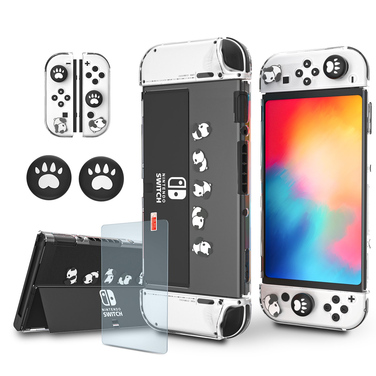 nintendo switch oled cute case