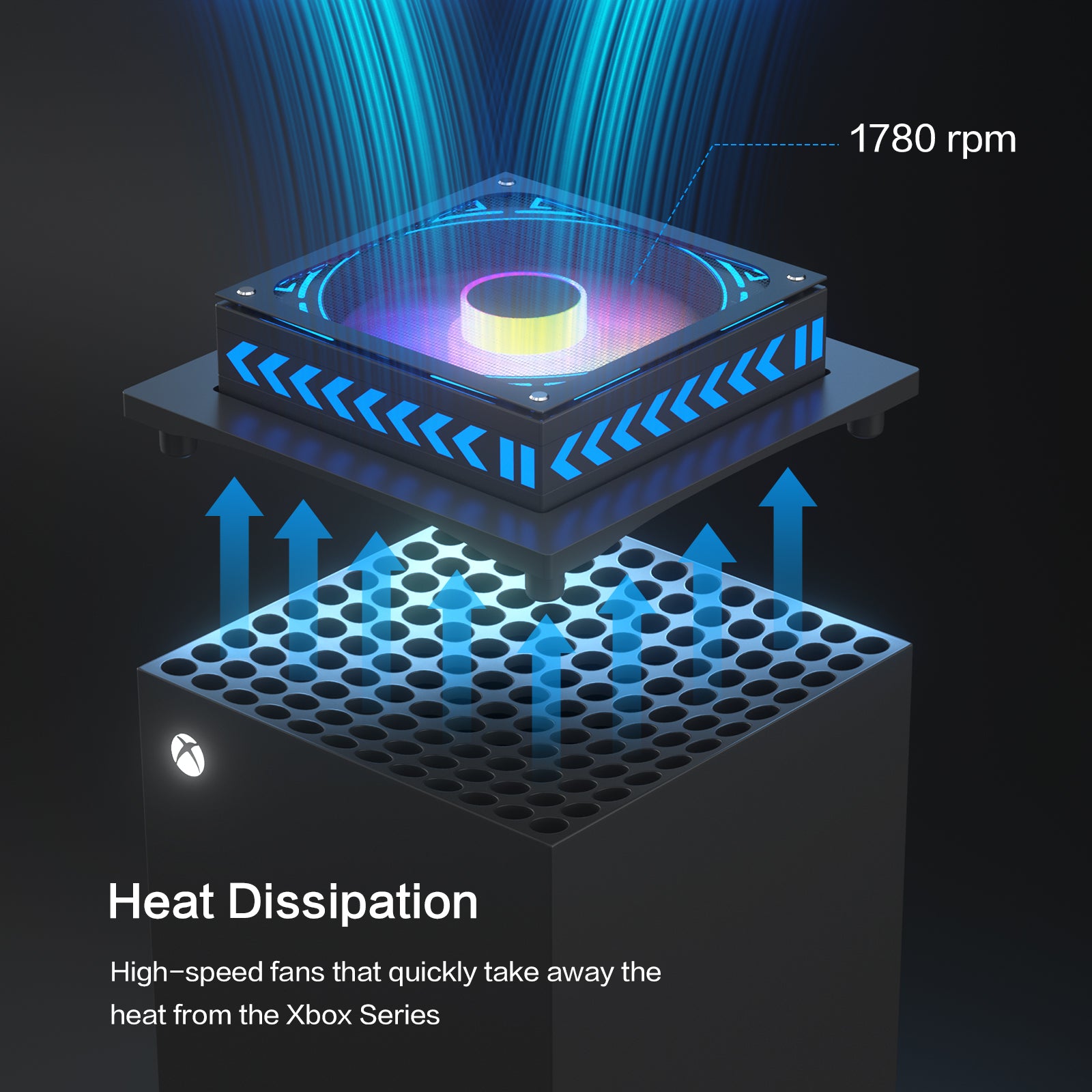 cooling fan for xbox series x